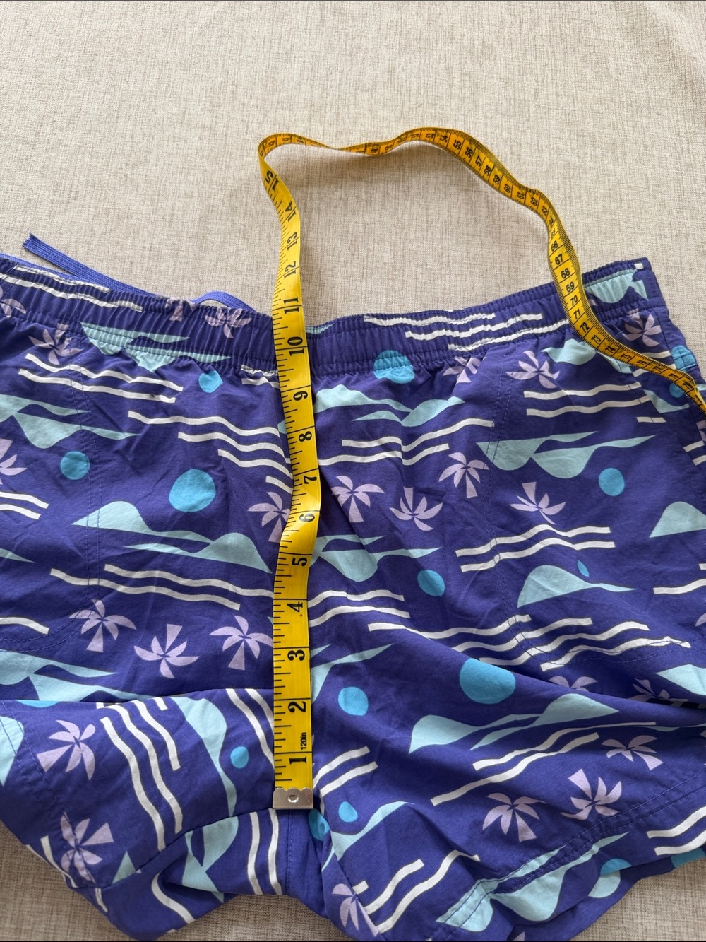 COLUMBIA Shorts Women's Large Sandy River II Printed Swim Shorts 5" colorful - Picture 12 of 13